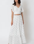 The Maribella Tiered Maxi Skirt