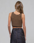 The Mariel Black Hook Sweater Vest