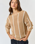 The Mazzy Stripe Sweater Top