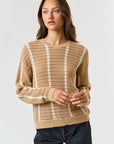 The Mazzy Stripe Sweater Top
