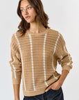 The Mazzy Stripe Sweater Top