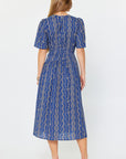 The Matilde Eyelet Embroidered Maxi Dress