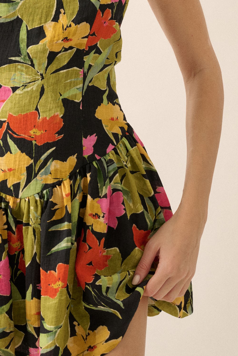 needle & thread butterfly meadow mini dress The Meadow Floral Mini Dress – Thread + Seed