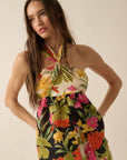 The Meadow Floral Convertible Top + Pant Set - Sold Separately