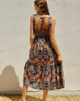The Skyler Hibiscus Cut Out Dress