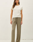 The Moira Off White Cap Sleeve Sweater