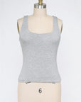The Mollie Lux Square Neck Tank