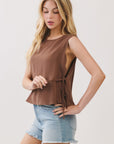The Mona Chocolate Top + Pant Set - Sold Separately