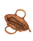 The Mya Saddle Vegan Tote