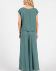 The Naira Balsam Woven Top + Pant Set - Sold Separately