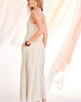 The Nerissa Striped Maxi Dress