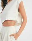 The Nikki Crop Top + Shorts Set - Sold Separately