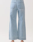The Norah Light Denim A-Line Darted Jeans