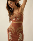 The Nyla Tropical Sweater Dress