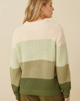 The Olivia Colorblock Crewneck Sweater