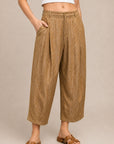The Tova Brown Top + Pant Set - Sold Separately