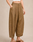 The Tova Brown Top + Pant Set - Sold Separately