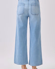The Paola Light Denim Sailor Front Patch Pocket Jeans