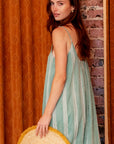 The Pasha Striped Maxi Dress