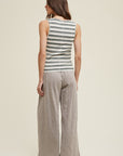 The Polly Striped Tank