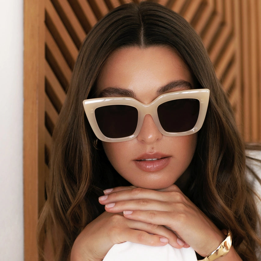 Handmade Acetate Oversized Cat Eye Sunglasses UV400 BRMHDY Oversized Cat Eye Sunglasses for Women Fashion Big  main image 4