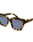 The Portofino Tortoise Acetate Oversized Cat Eye Sunglasses