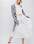 The Queenie Two Tone Cardigan