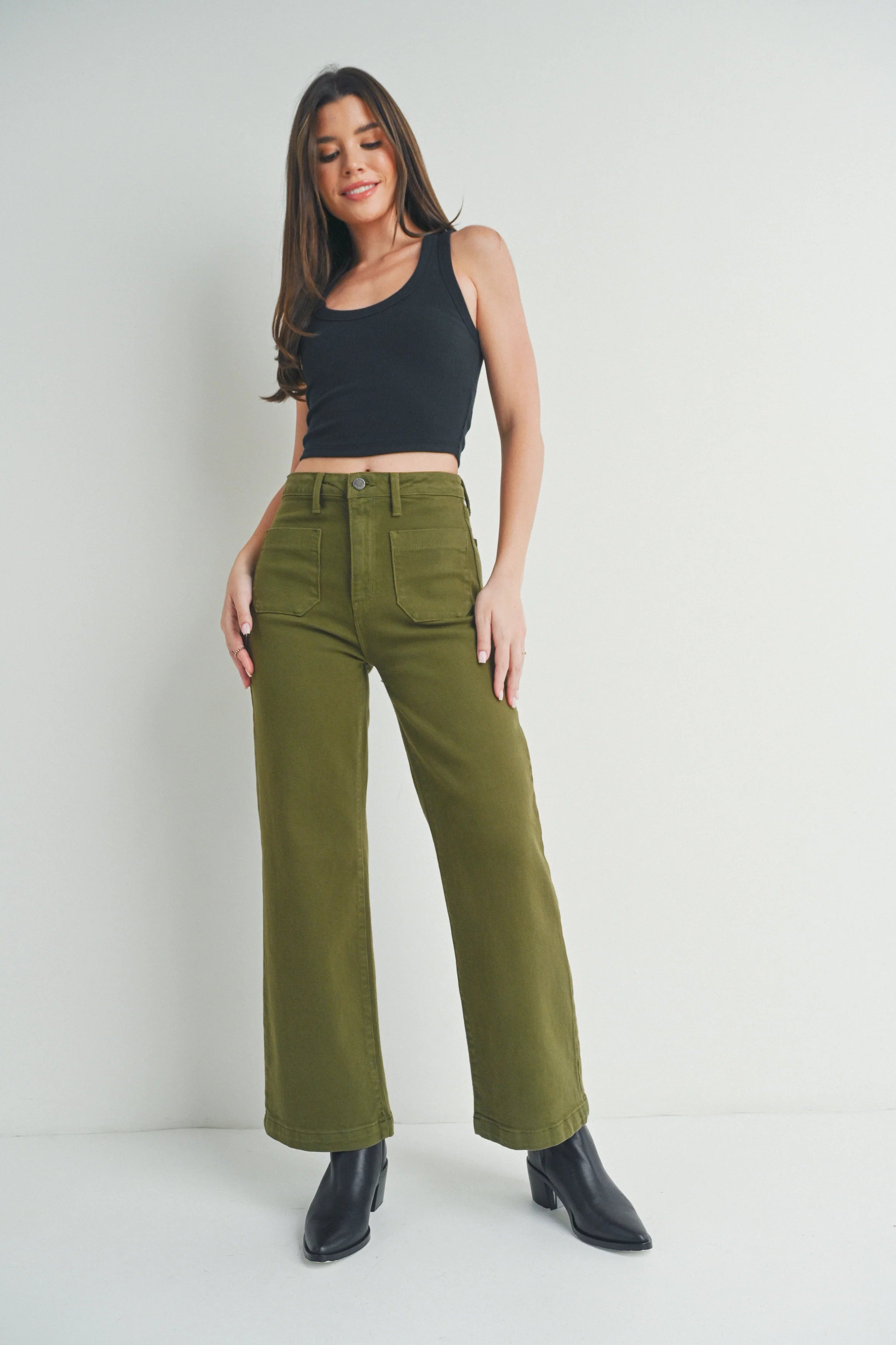 Army 2025 green jeans