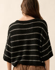 The Romy Striped Boatneck Top
