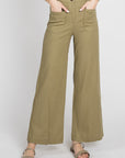 The Rory Patch Pocket Linen Pants
