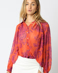 The Rosina Floral Button Down Shirt
