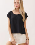 The Rumi Black Top + Pant Set - Sold Separately