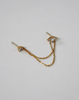 The Ryann Double Chain Studs