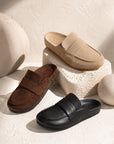 The Nico Black Vegan Leather Loafer