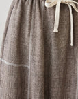 The Aspen Dark Brown Top + Skirt Set - Sold Separately