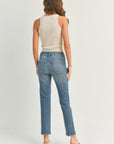 The Paityn Comfort Skinny Straight Jeans by Just Black Denim