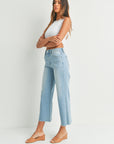 The Davina Slim Wide Leg Jeans