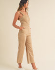 The Sabelle Square Neck Jumpsuit