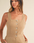 The Sabelle Square Neck Jumpsuit