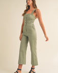 The Sabelle Square Neck Jumpsuit