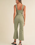 The Sabelle Square Neck Jumpsuit