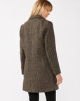 The Sable Chevron Coat