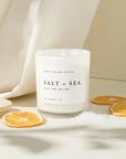 The Salt + Sea Soy Candle by Sweet Water Decor