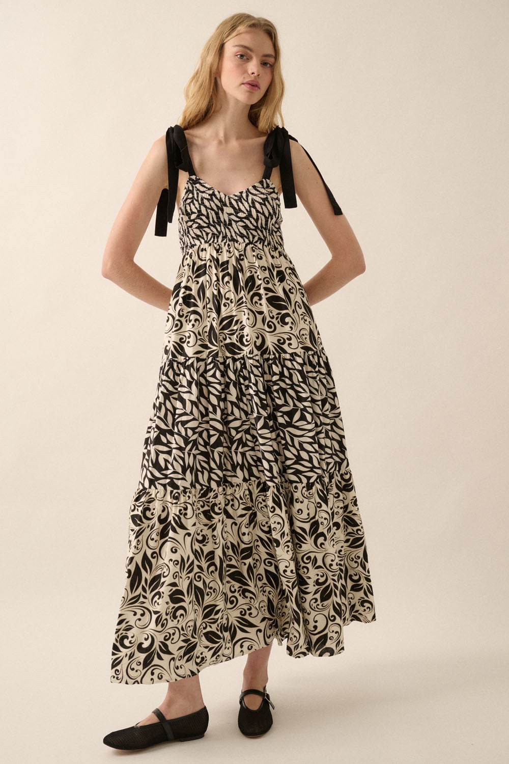 The Sammi Tiered Floral Maxi Dress Thread + Seed The Sammi Tiered Floral Maxi Dress Thread + Seed