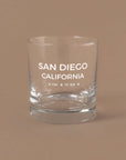 The San Diego Block Map Rock Glass