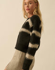 The Sana Striped Cardigan