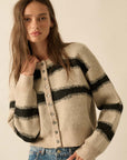 The Sana Striped Cardigan