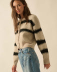 The Sana Striped Cardigan