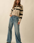 The Sana Striped Cardigan