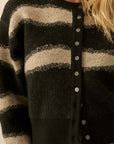 The Sana Striped Cardigan